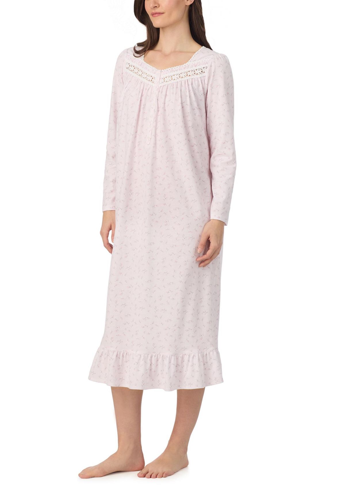 Long Sleeve Long Nightgown