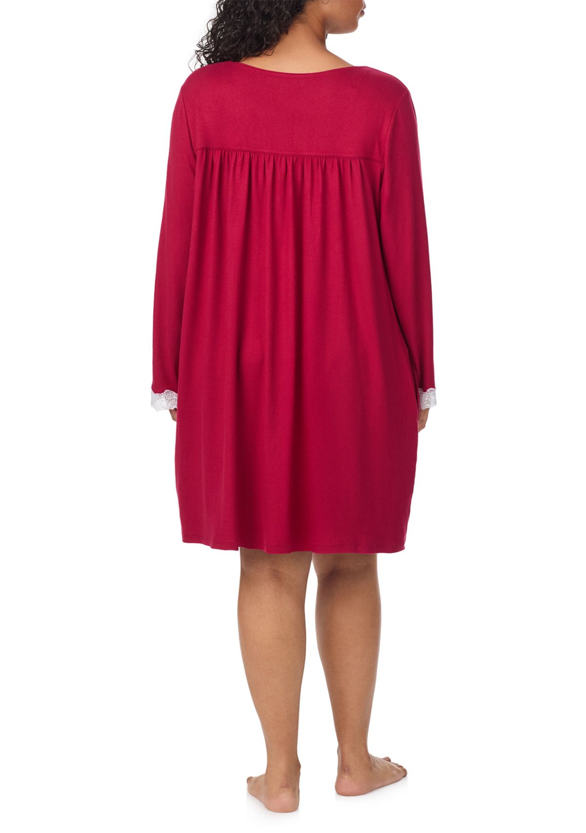 Plus Size Dream Sweater Knit Nightgown 
