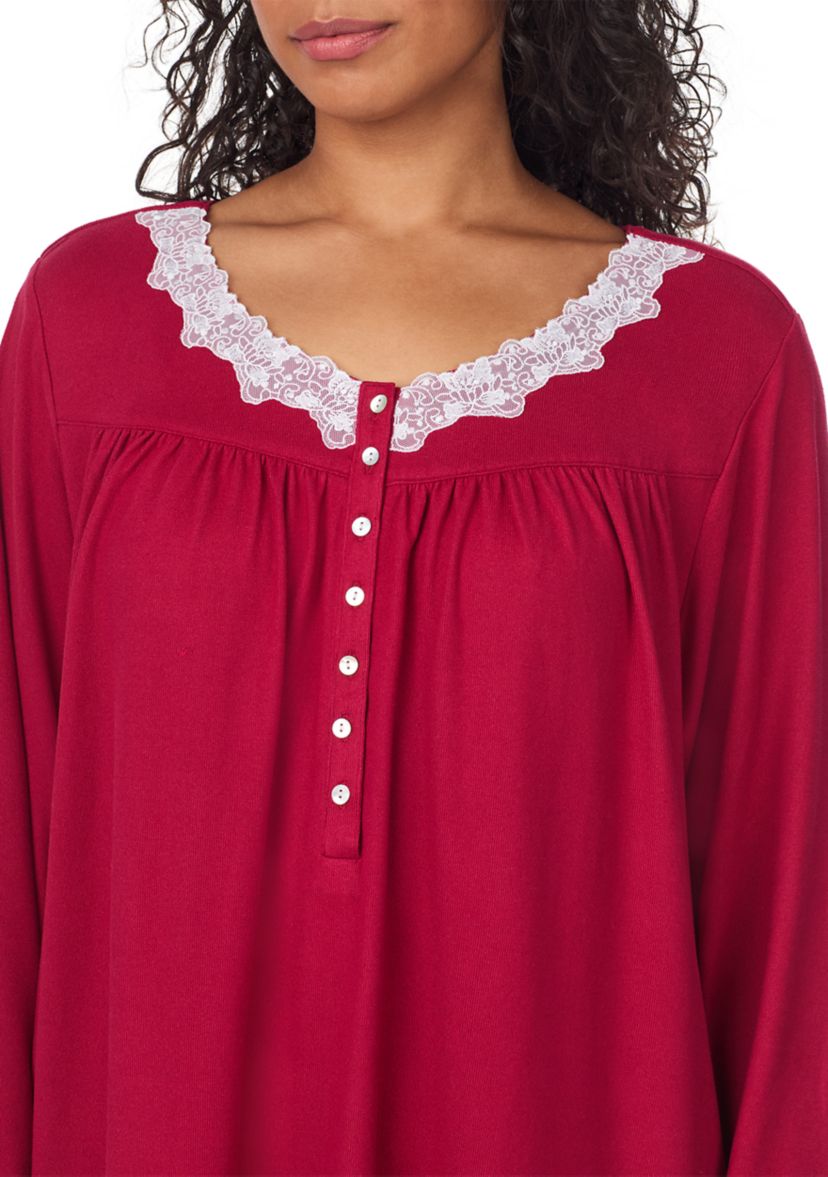 Plus Size Dream Sweater Knit Nightgown 