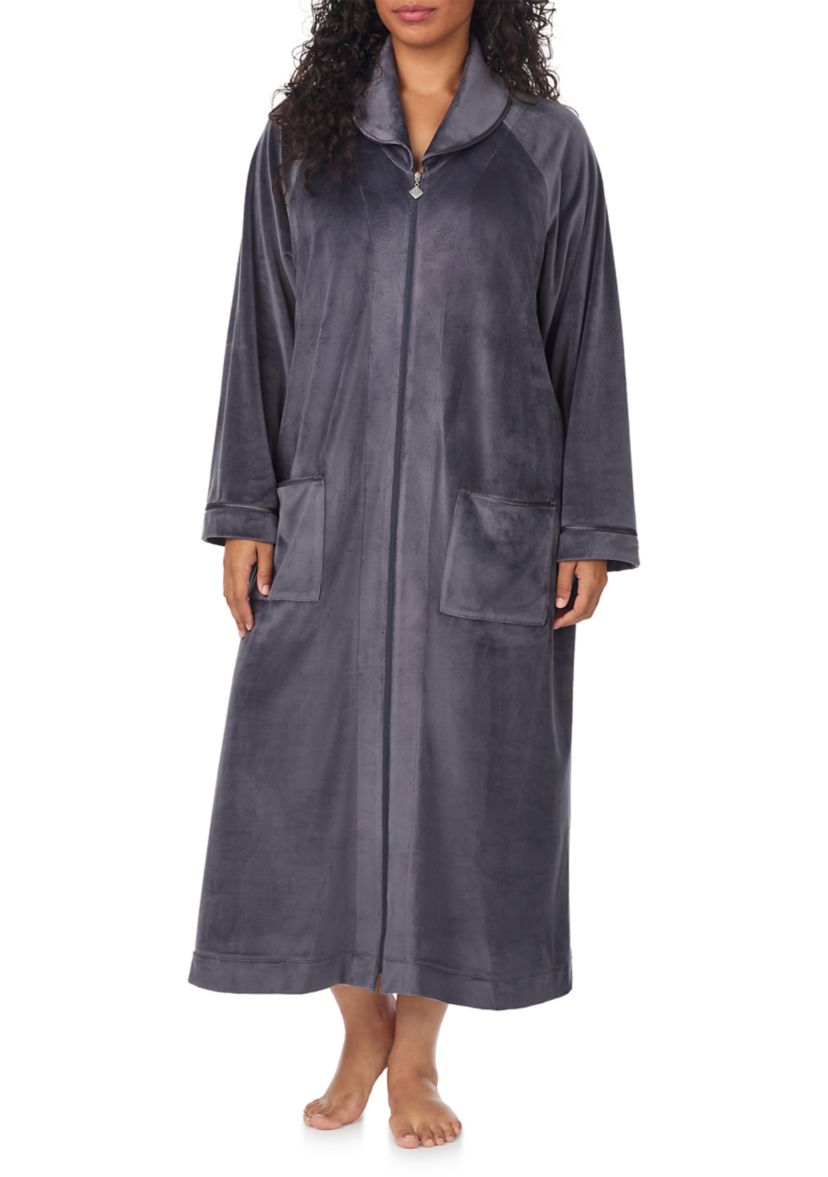 Plus Size Lux Double Sided Velour Robe