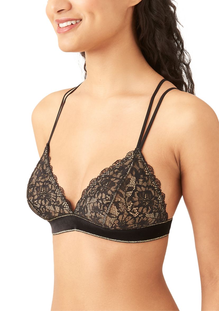 Lace Bralette with Removable Foam Modesty Pads