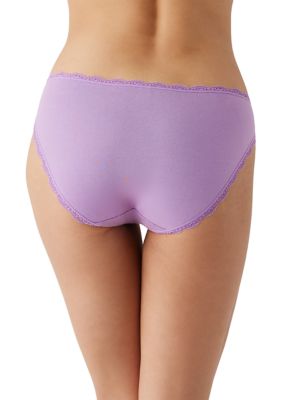 Bali Women's 3 Pack Ultra Soft Cotton Modal Bikini Panty, Purple
