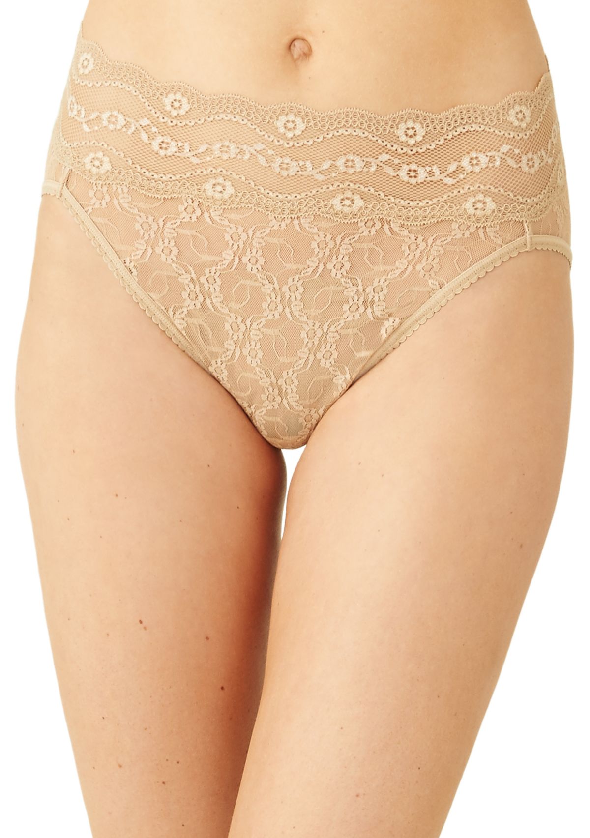 Lace Kiss Hi Leg Brief - 978382