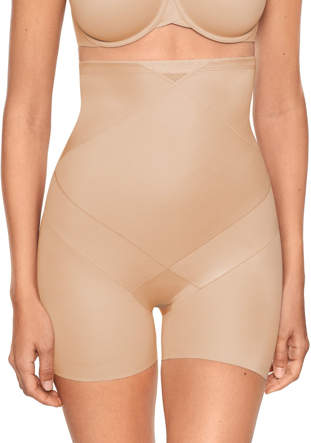 Tummy Tuck Extra Firm High Waist Boyshorts - 2416