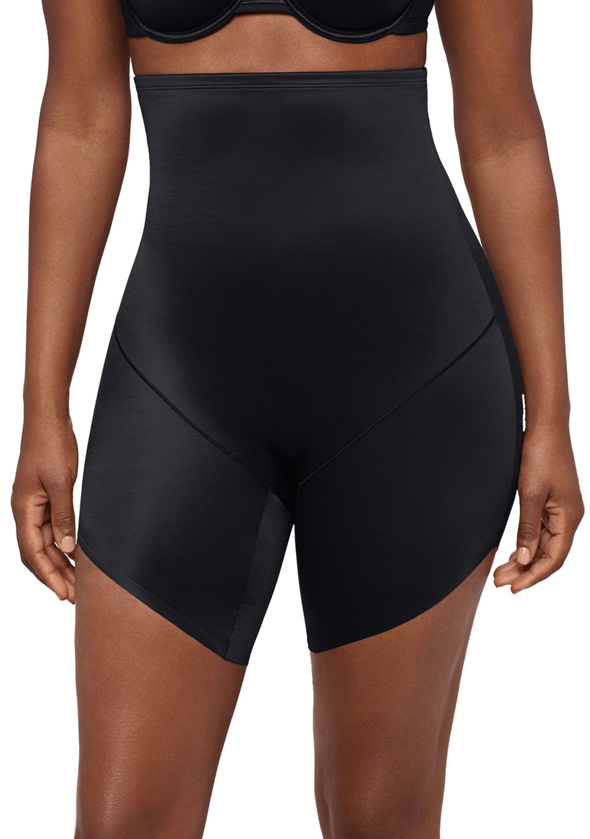  Shapewear Firm Control Show Stopper High Waisted Slanted Hem Shaping Short