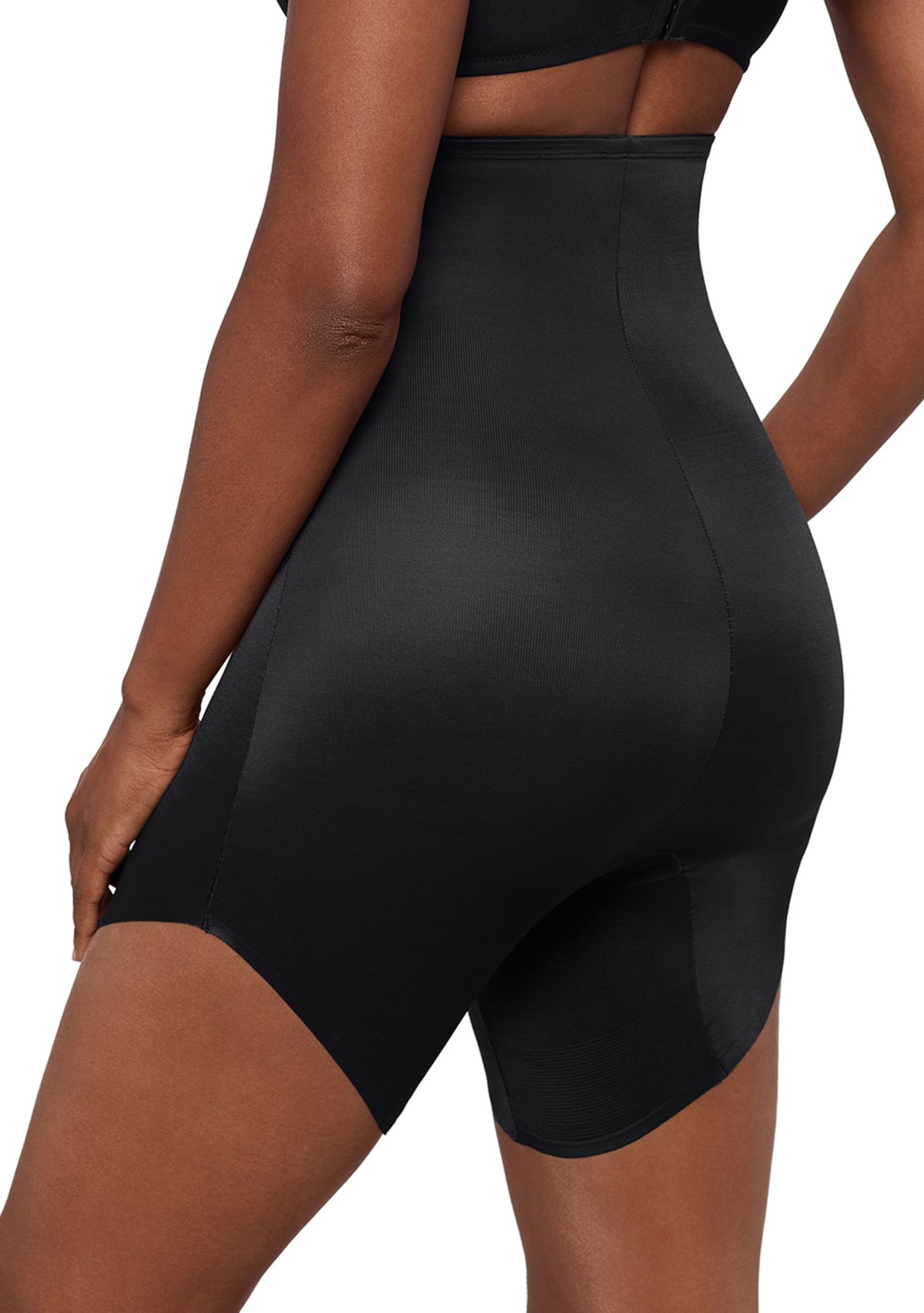  Shapewear Firm Control Show Stopper High Waisted Slanted Hem Shaping Short