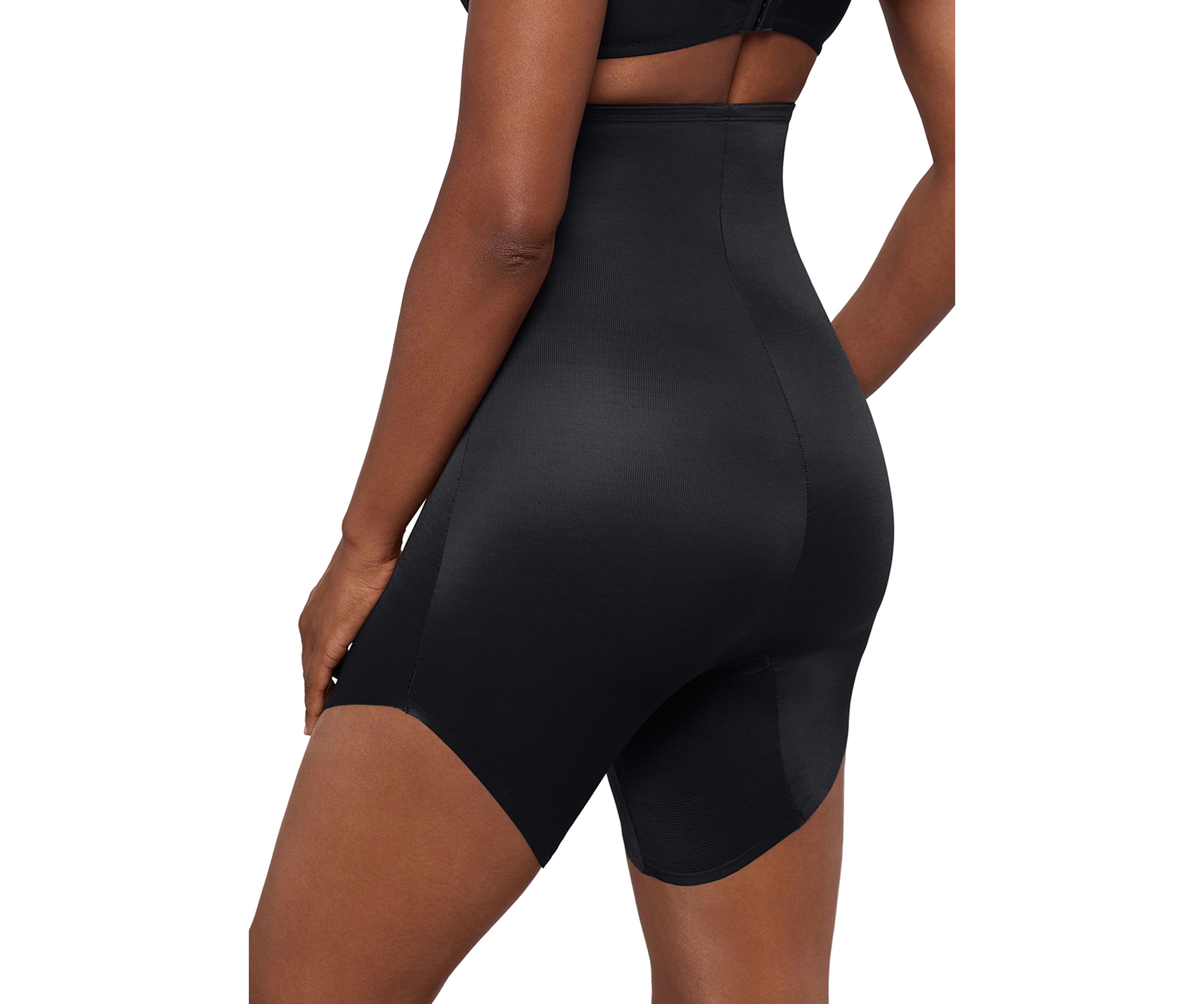  Shapewear Firm Control Show Stopper High Waisted Slanted Hem Shaping Short