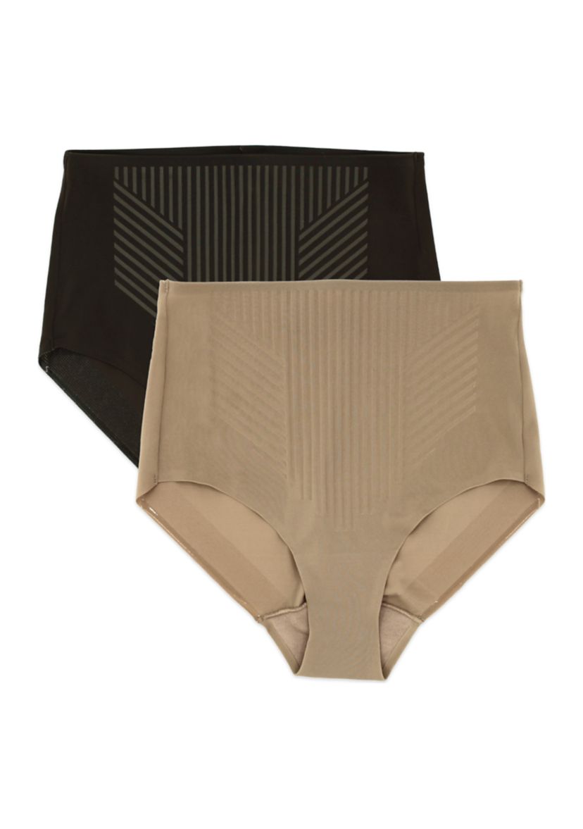 2 Pack Light Control Shaping Briefs with LYCRA® FitSense™ - 2532P