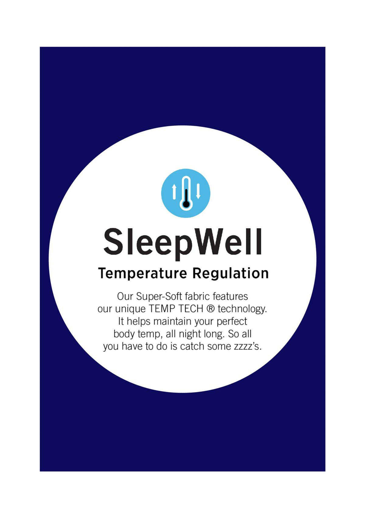 Womens Sleepwell Printed Knit Capri Pajama Pant Made With Temperature Regulating Technology
