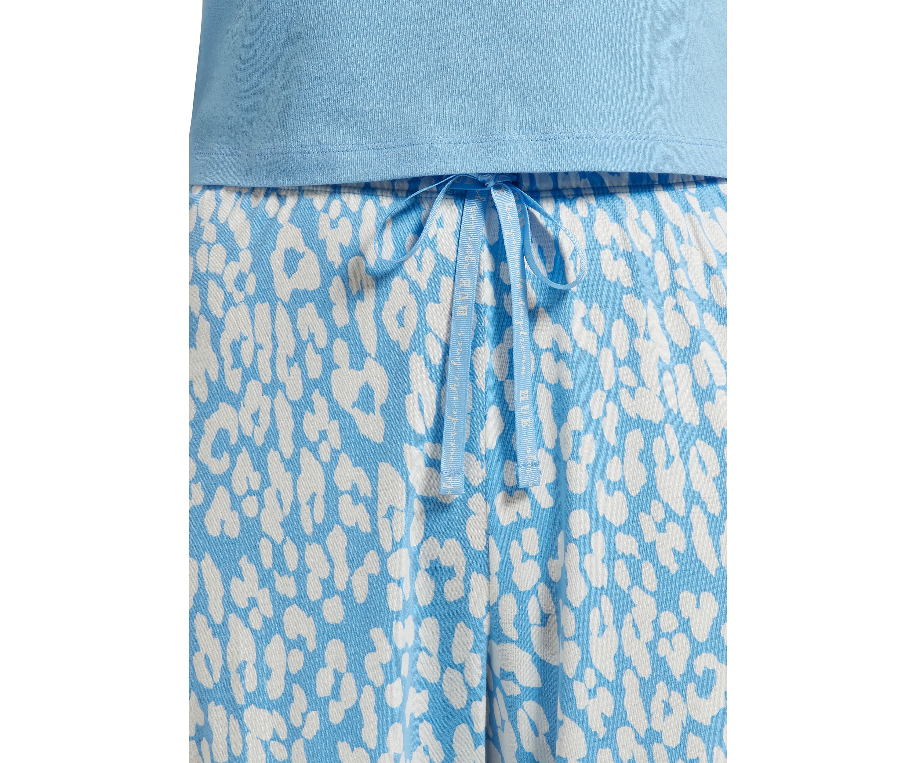 Womens Sleepwell Printed Knit Pajama Pants Made with Temperature Regulating Technology 