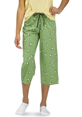 ladies capri pajama pants