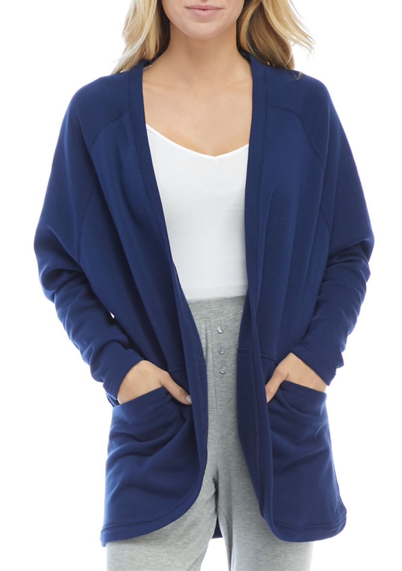 Solid Baby Terry Pajama Bed Jacket