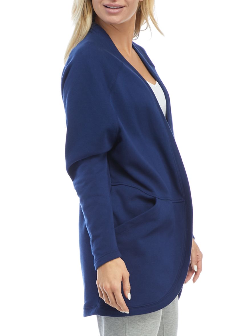 Solid Baby Terry Pajama Bed Jacket