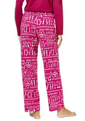 Belk women's pajama outlet pants