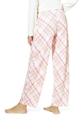 Pook Pink Plaid Pajama Pants