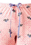 Flamingo Mod Classic Capri Pajama Sleep pants 
