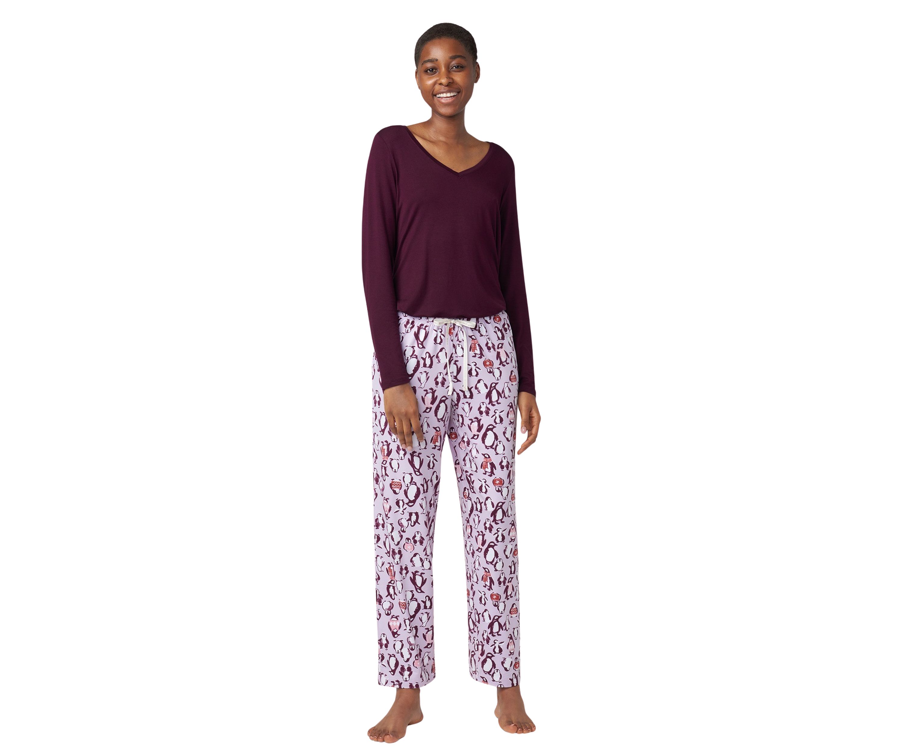 Penguins Meet Up Pajama Pants