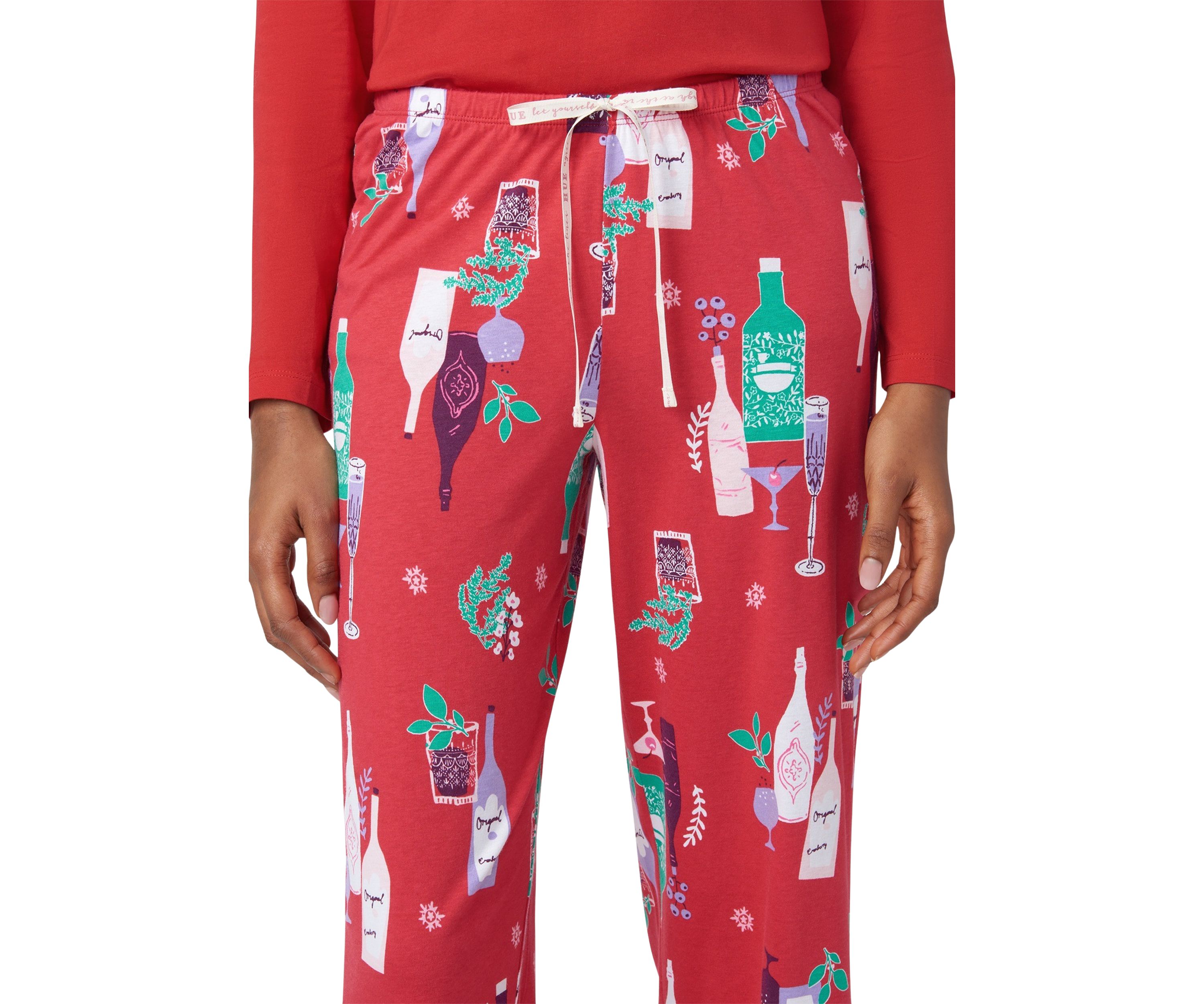 Winter Cocktails Pajama Pants 