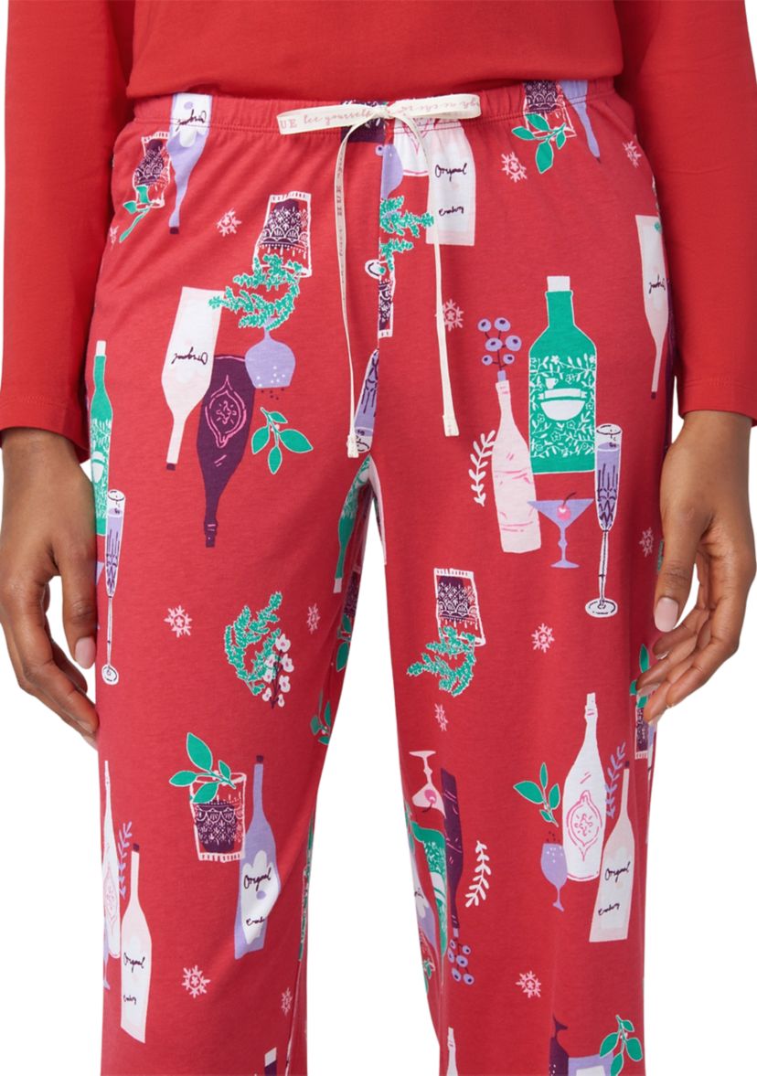 Winter Cocktails Pajama Pants 
