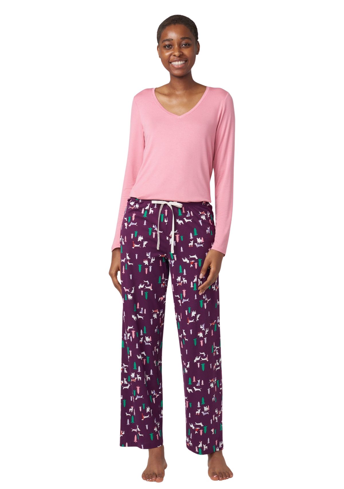 Dogs in the Wild Pajama Pants 
