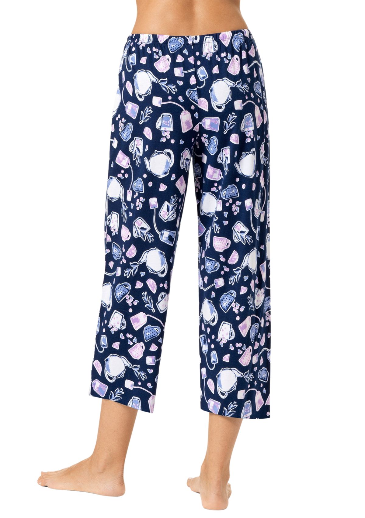 Simmer the Tea Capri Pajama Pants