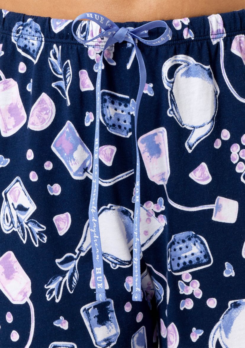 Simmer the Tea Capri Pajama Pants