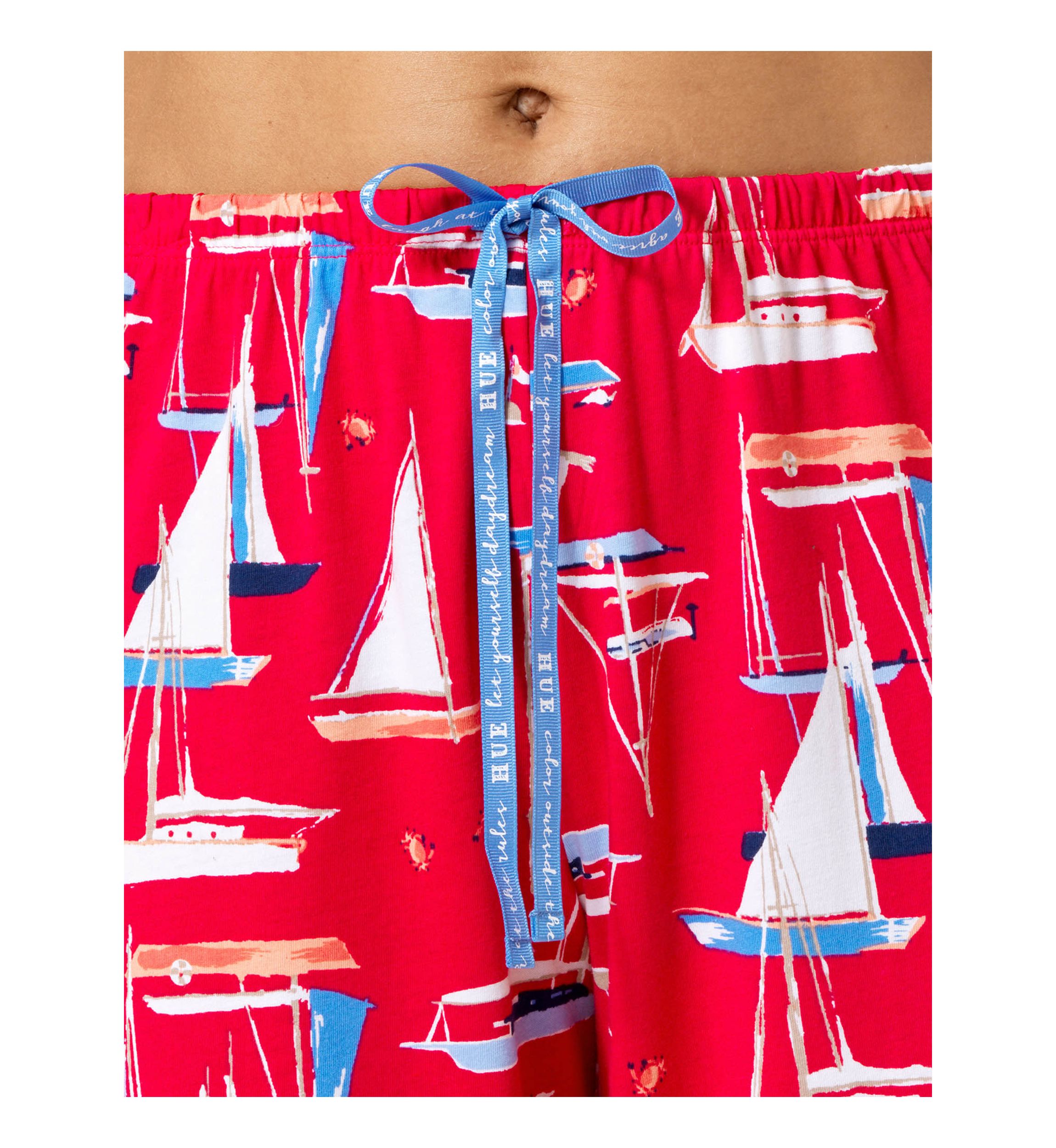 Sail Away Pajama Bermuds Shorts