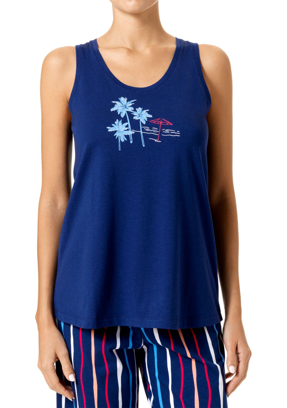 Womens Pajama Tank Top