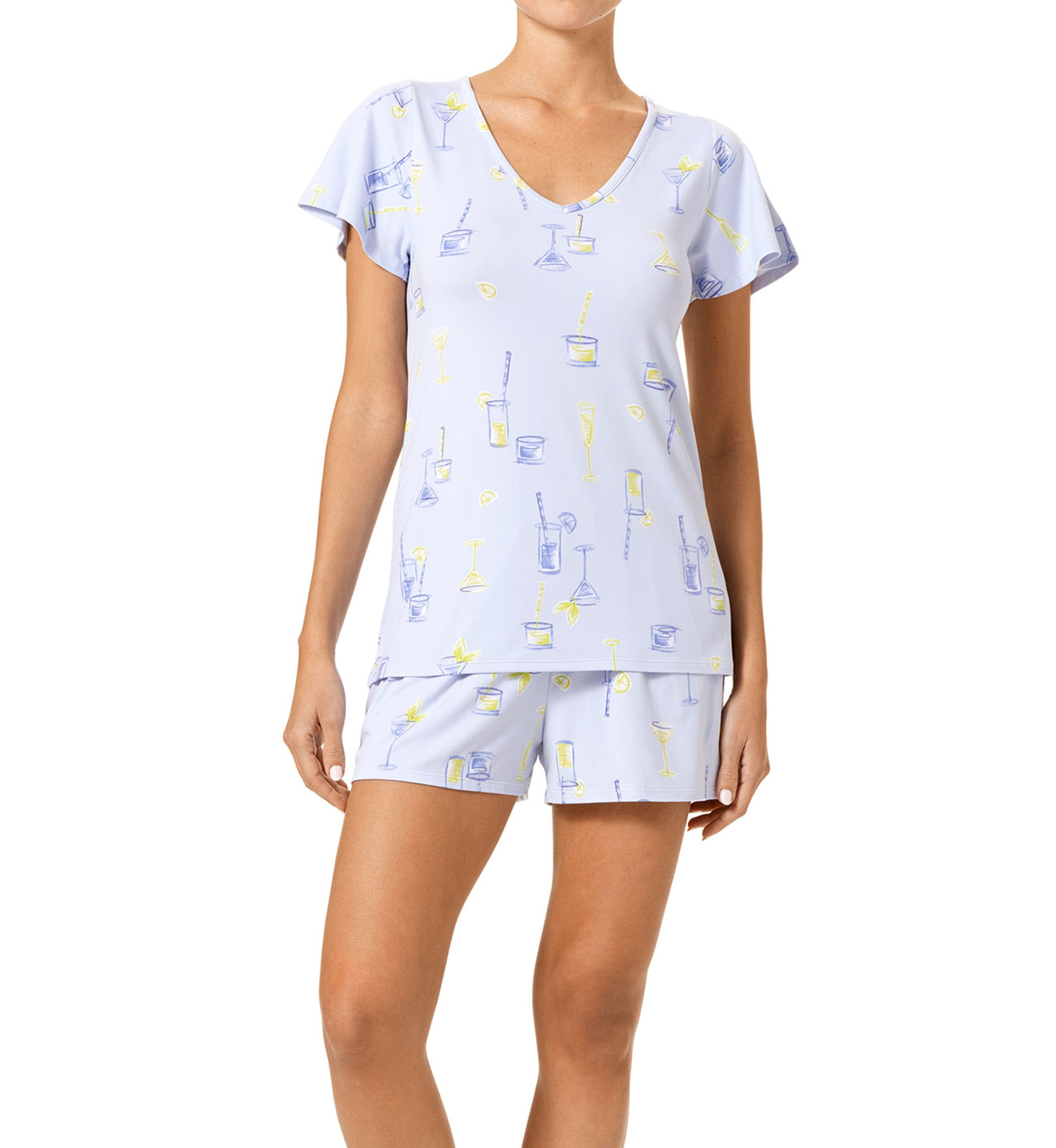 Flutter Sleeve Pajama Set 