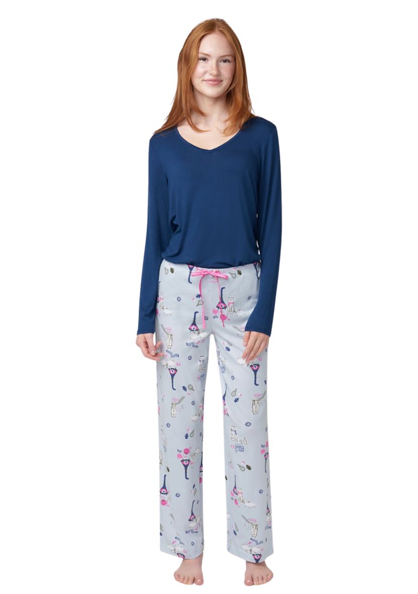 Cat Picnic Pajama Pants 