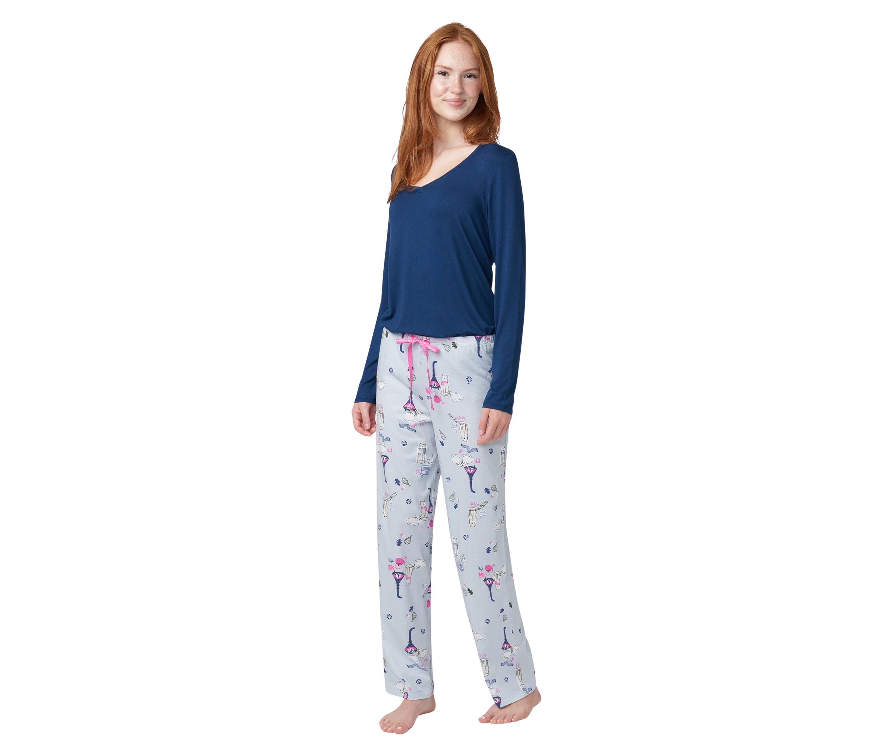 Cat Picnic Pajama Pants 