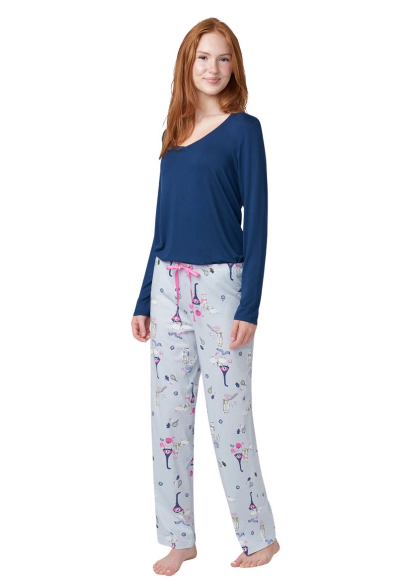 Cat Picnic Pajama Pants 
