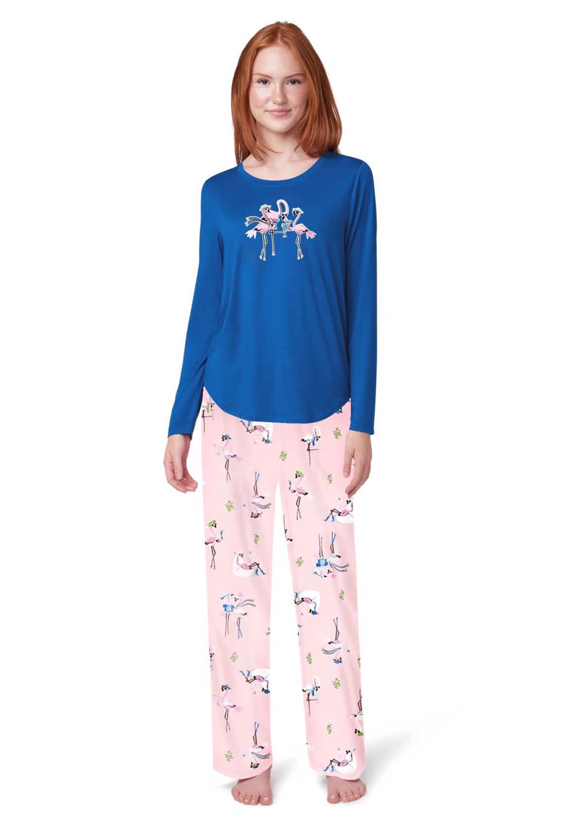 Womens Soft Jersey Pajama Set