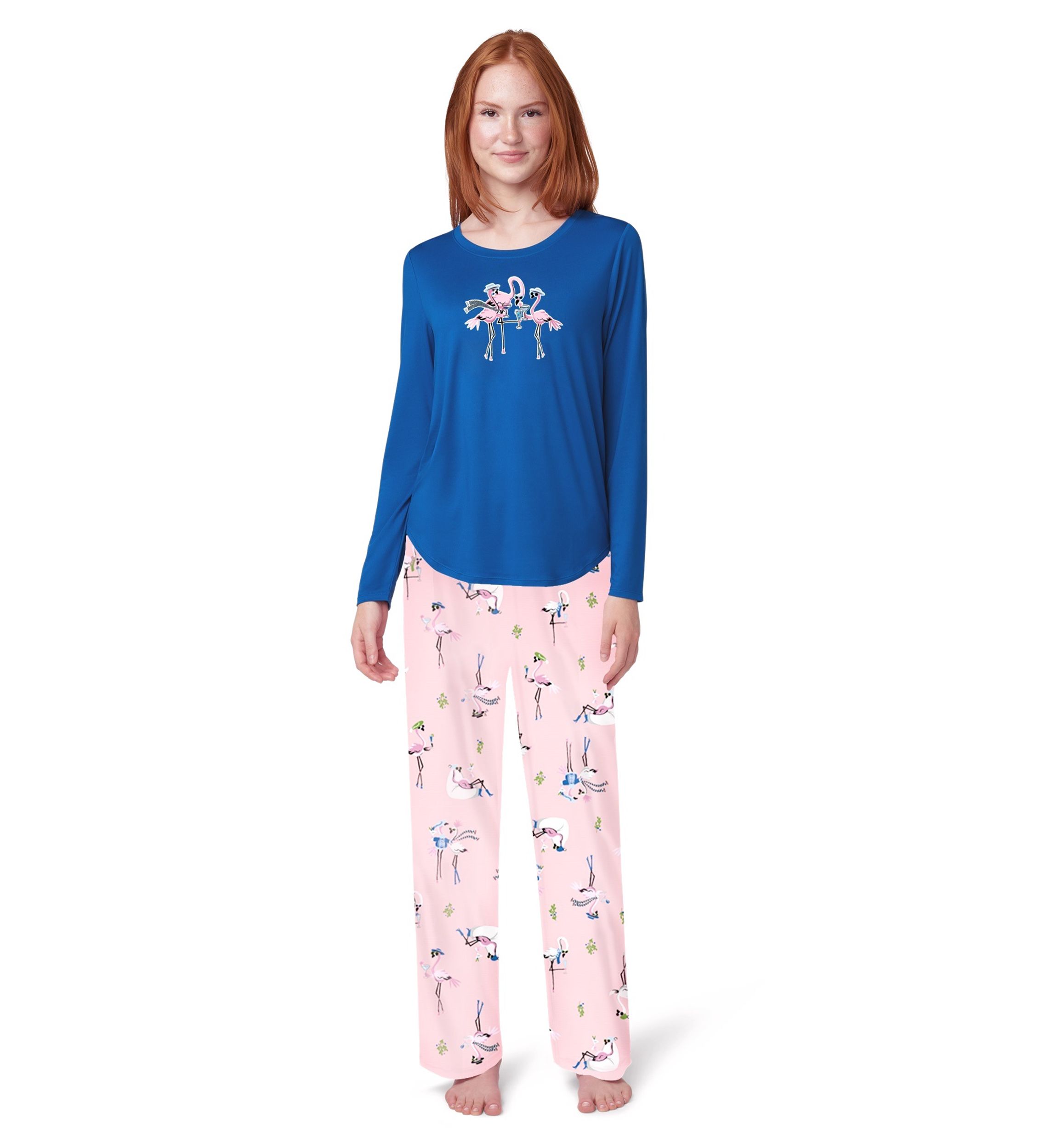 Womens Soft Jersey Pajama Set