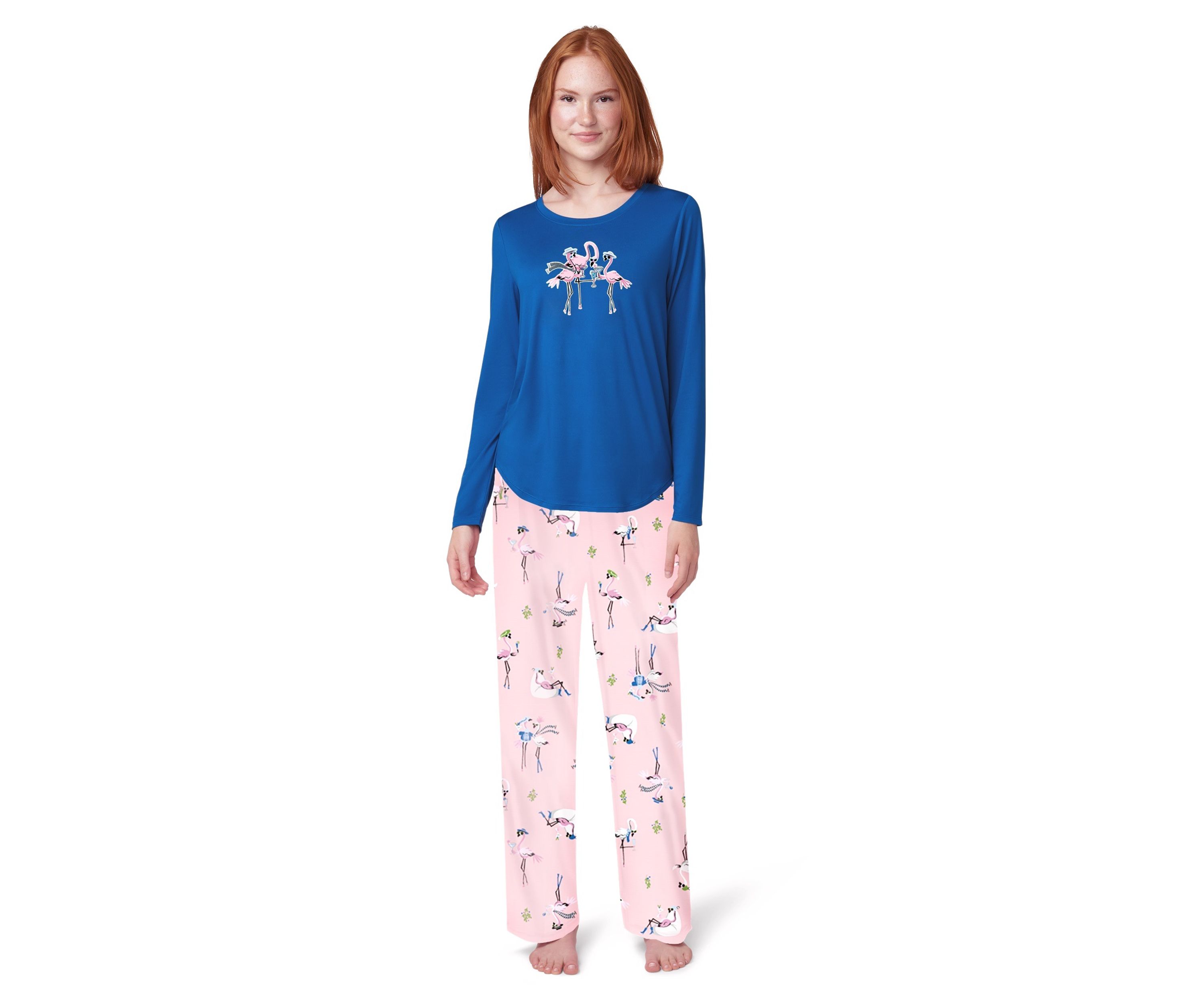 Womens Soft Jersey Pajama Set