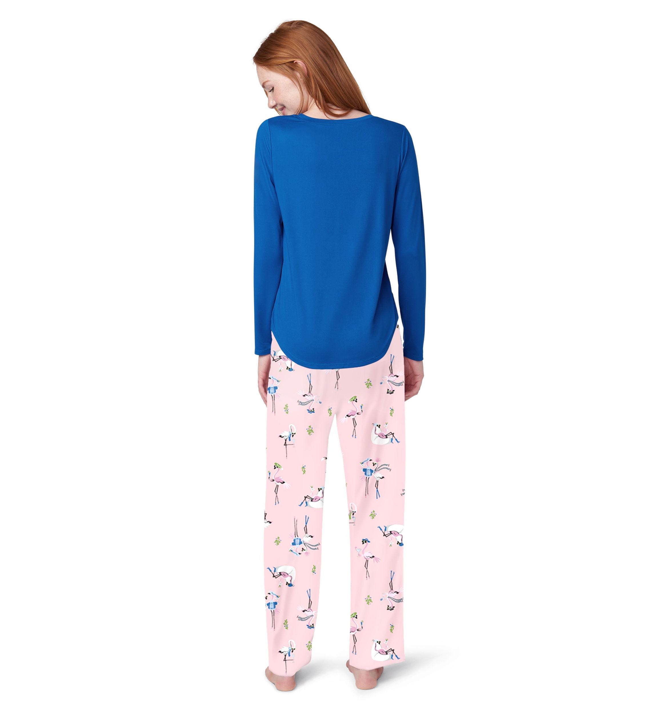 Womens Soft Jersey Pajama Set