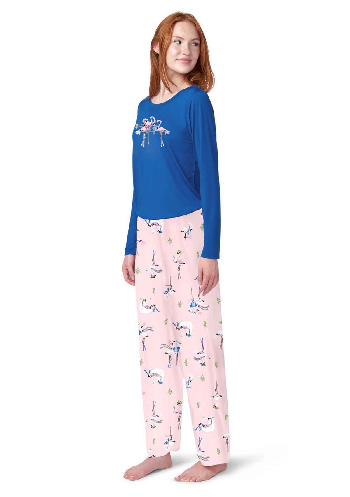 Womens Soft Jersey Pajama Set