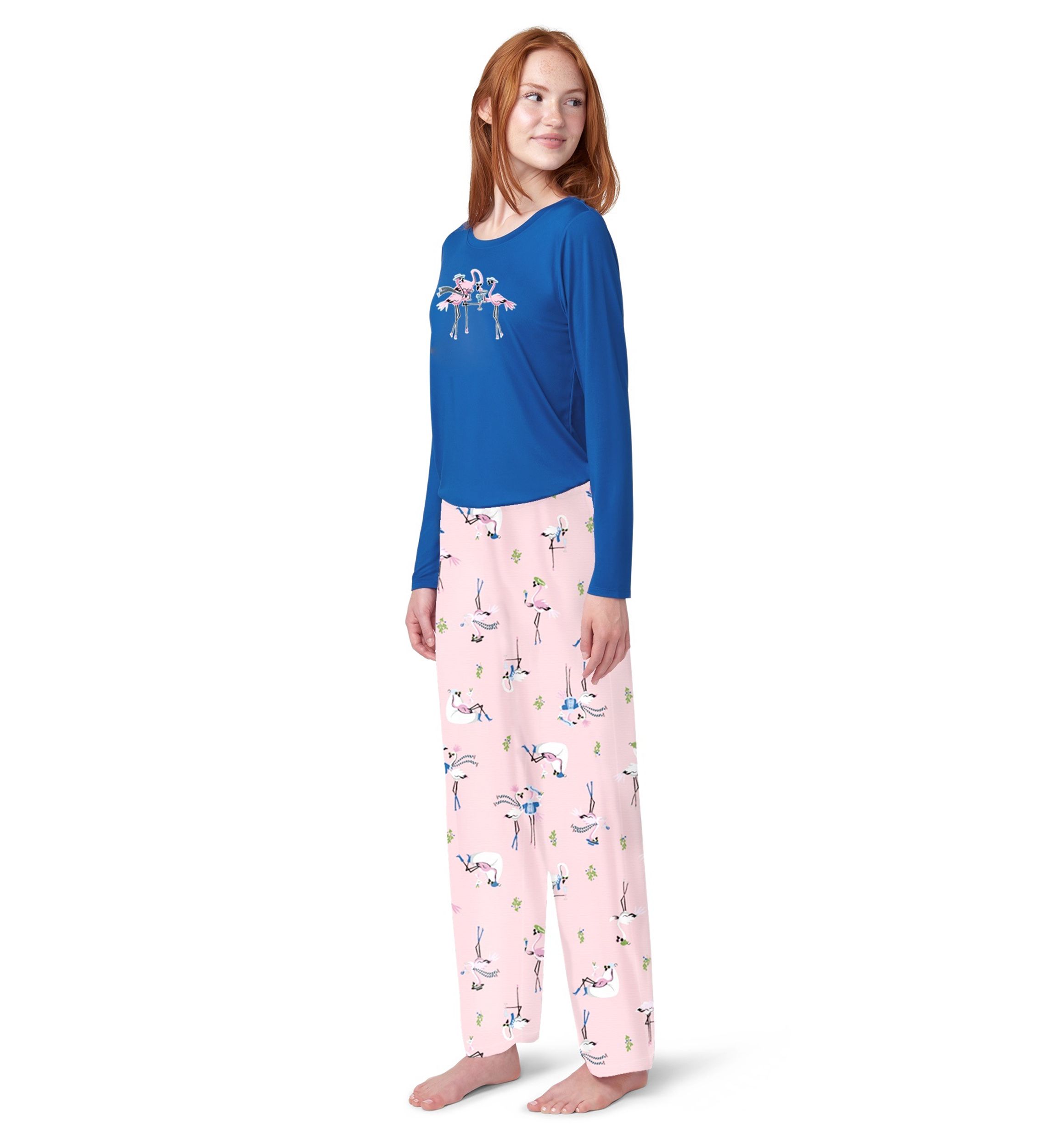 Womens Soft Jersey Pajama Set