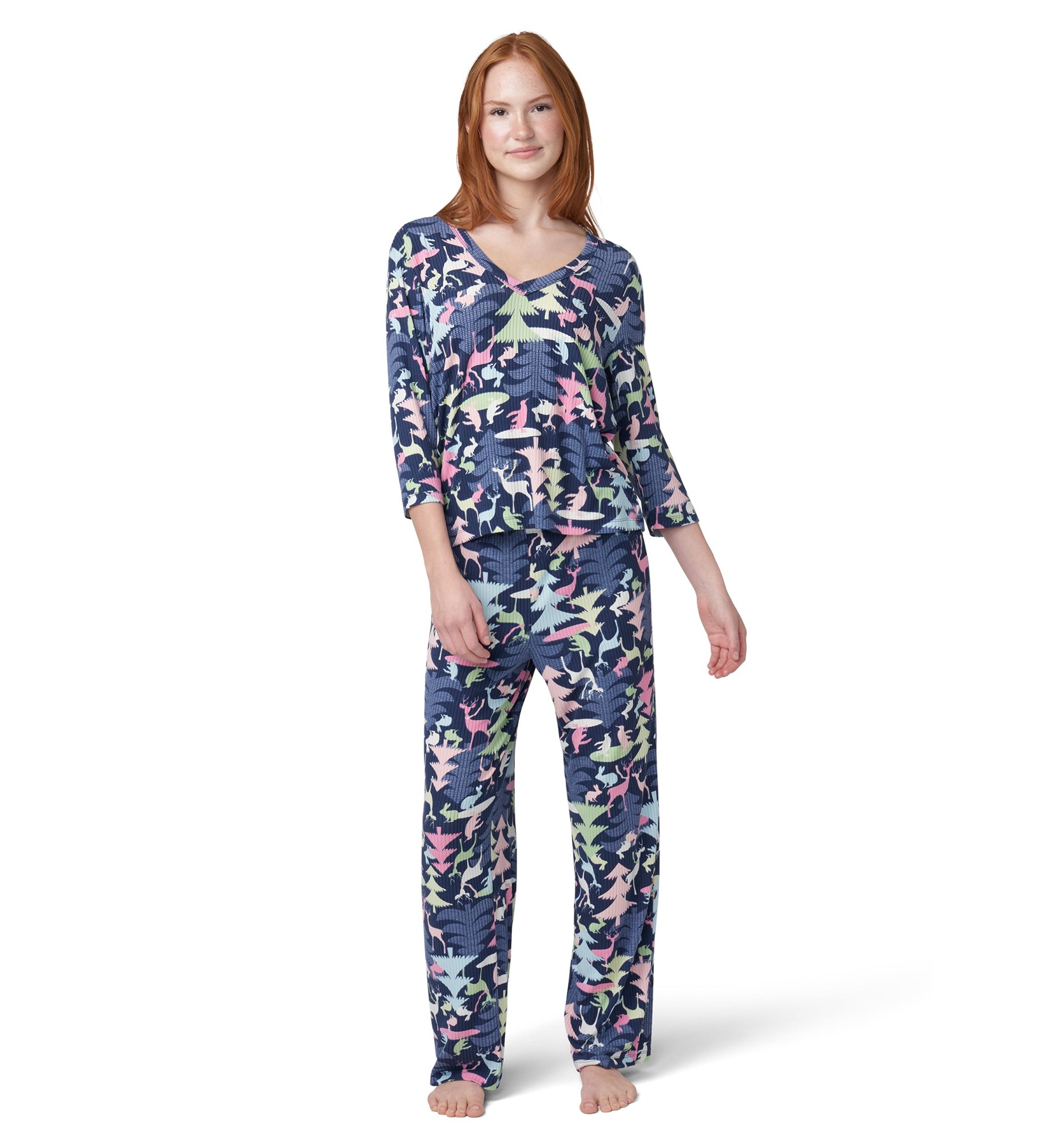 Ultra Ribbed Pajama Set