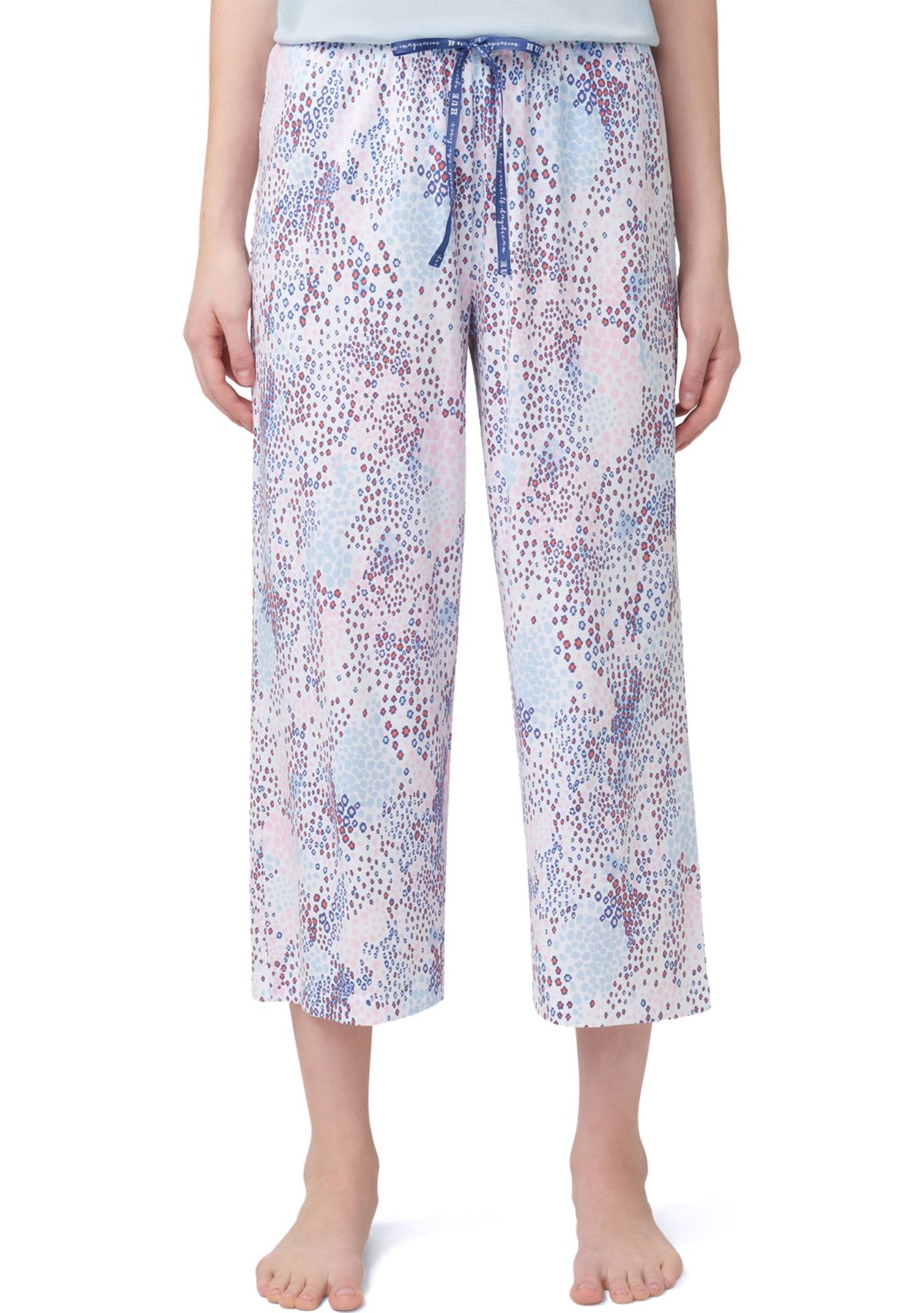Womens Leo Style Capri Pajama Pants