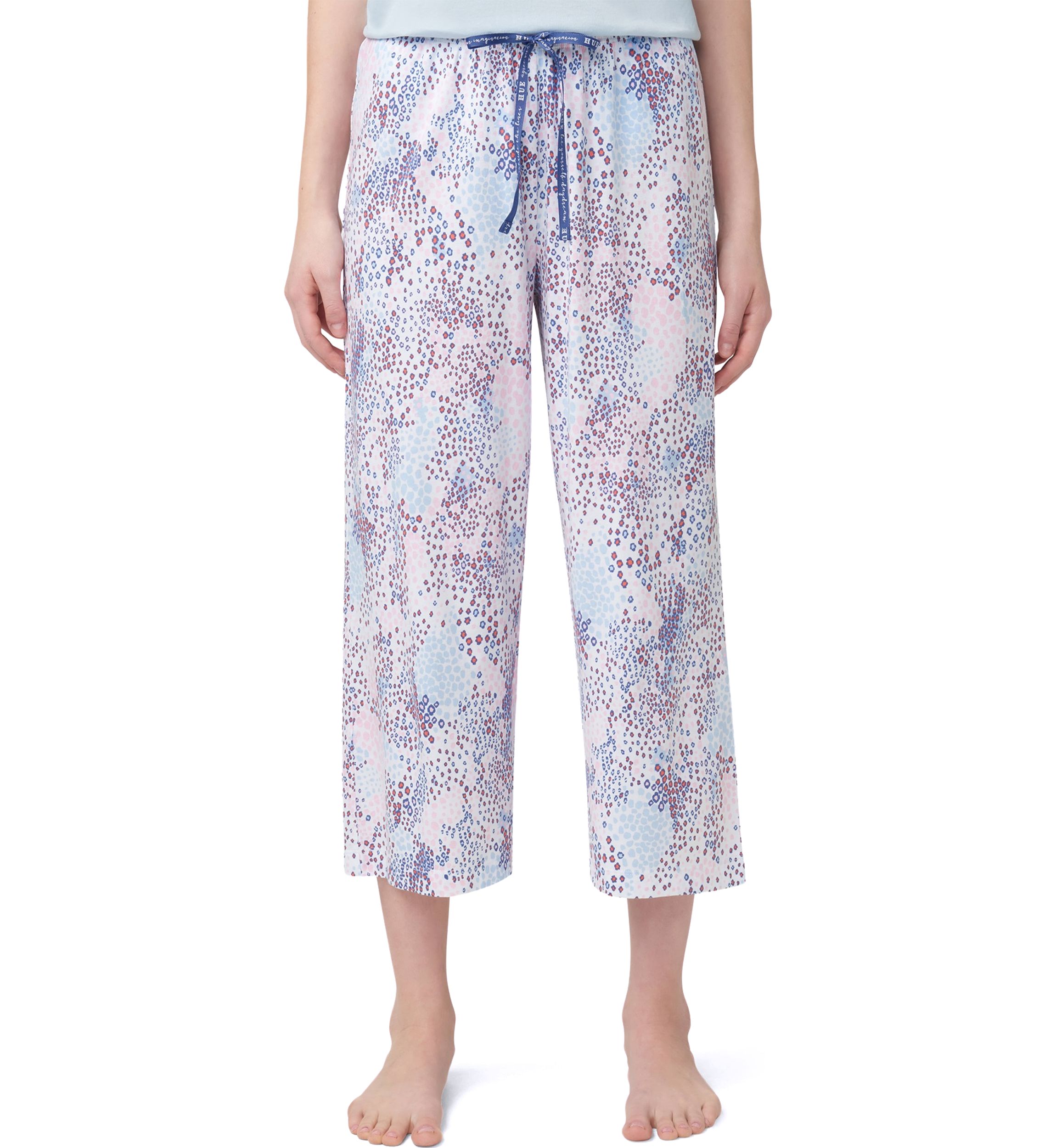 Womens Leo Style Capri Pajama Pants