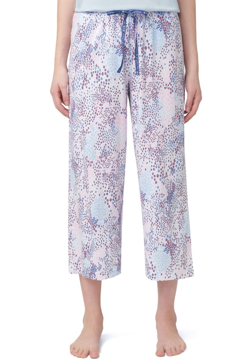 Womens Leo Style Capri Pajama Pants