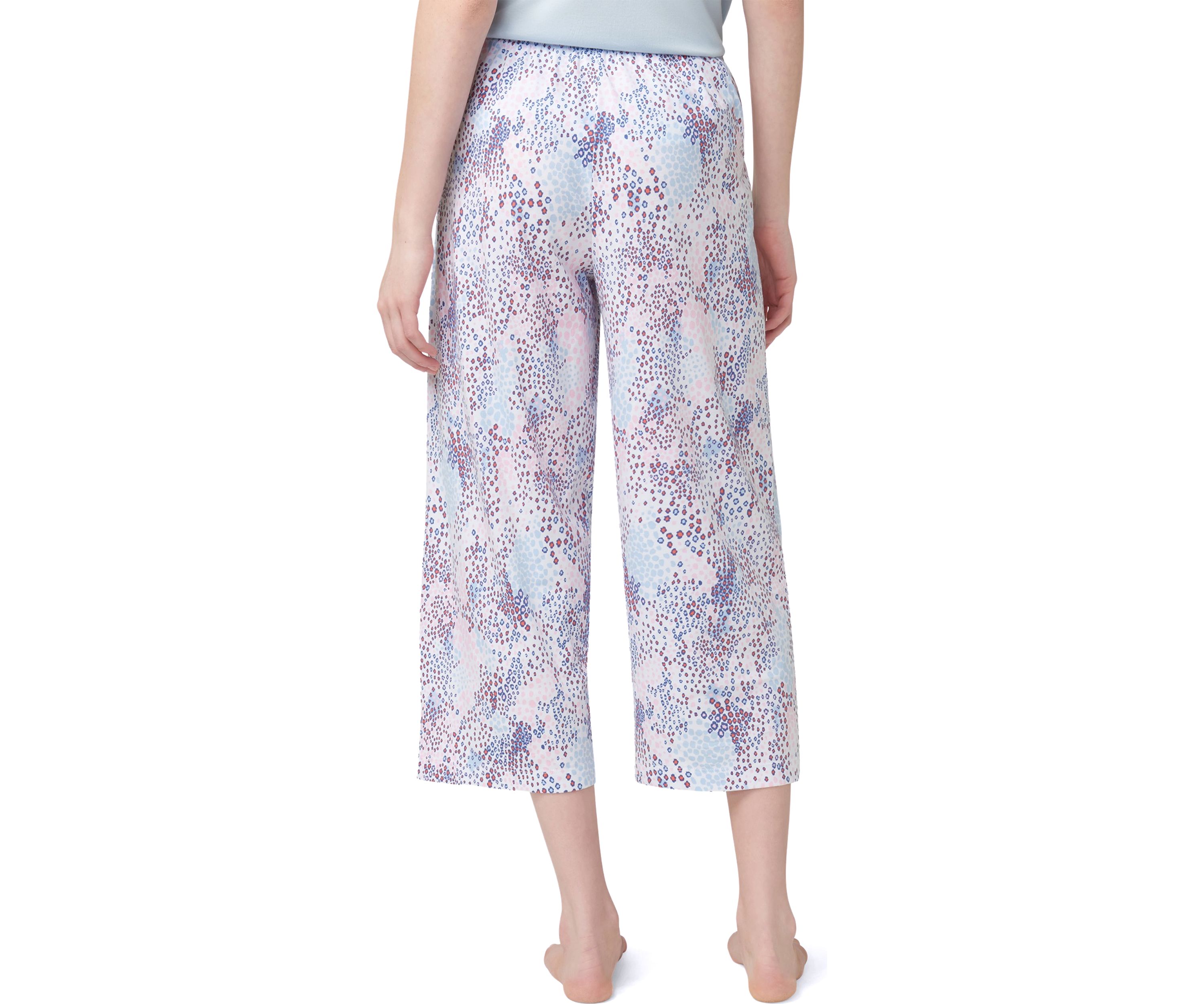 Womens Leo Style Capri Pajama Pants
