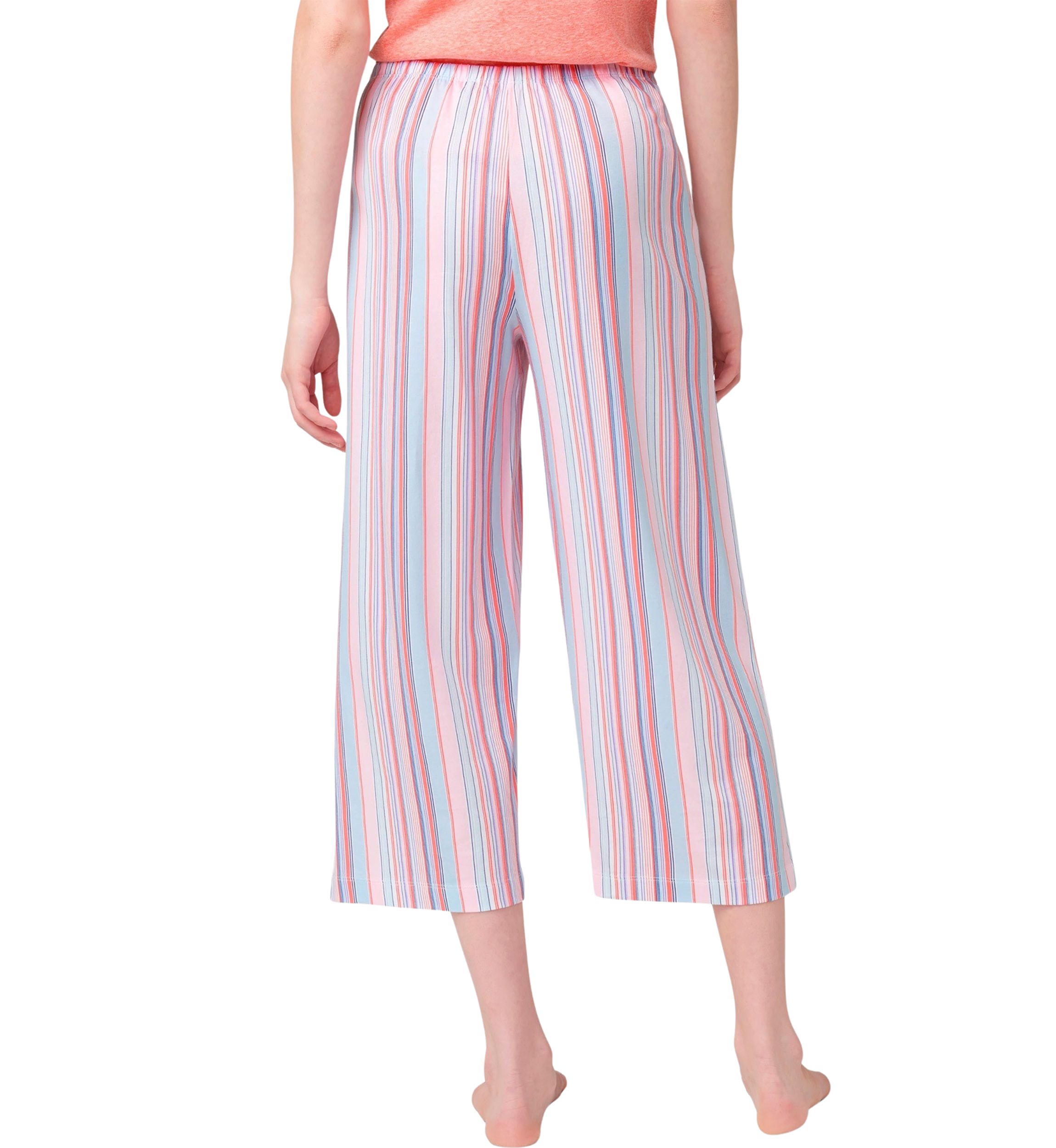 Womens Sunrise Stripe Capri Pajama Pants