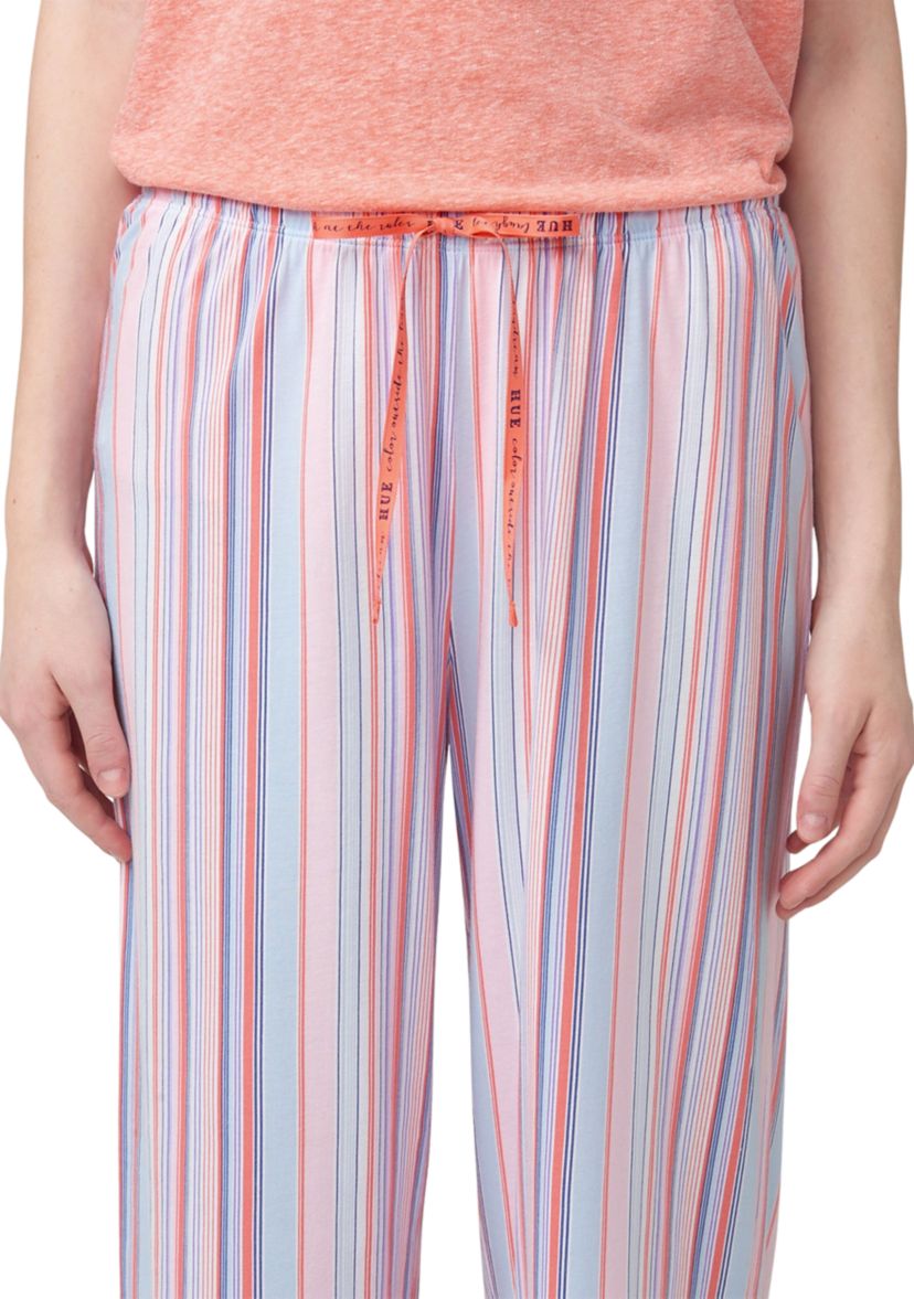 Womens Sunrise Stripe Capri Pajama Pants