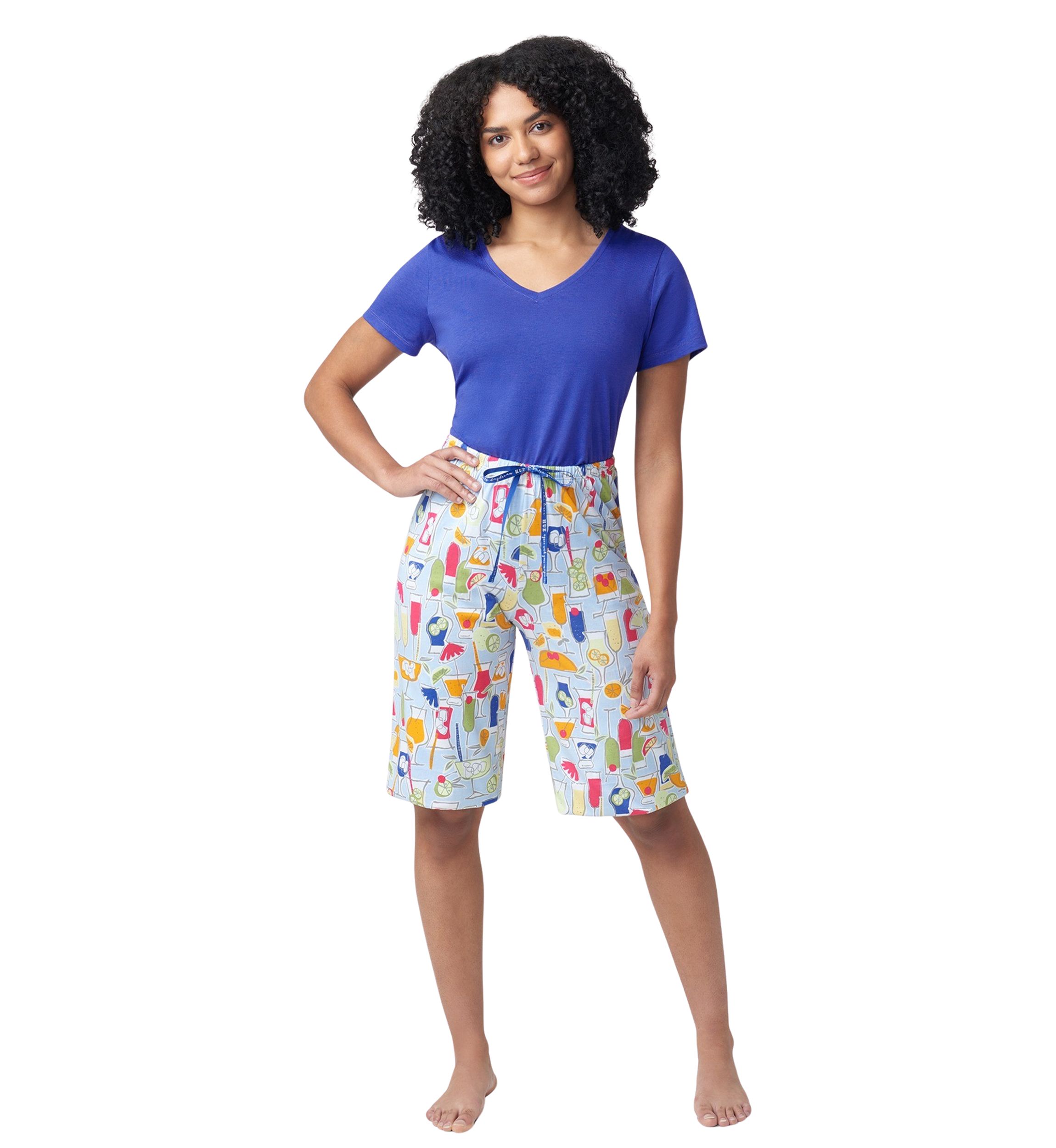 Printed Bermuda Shorts