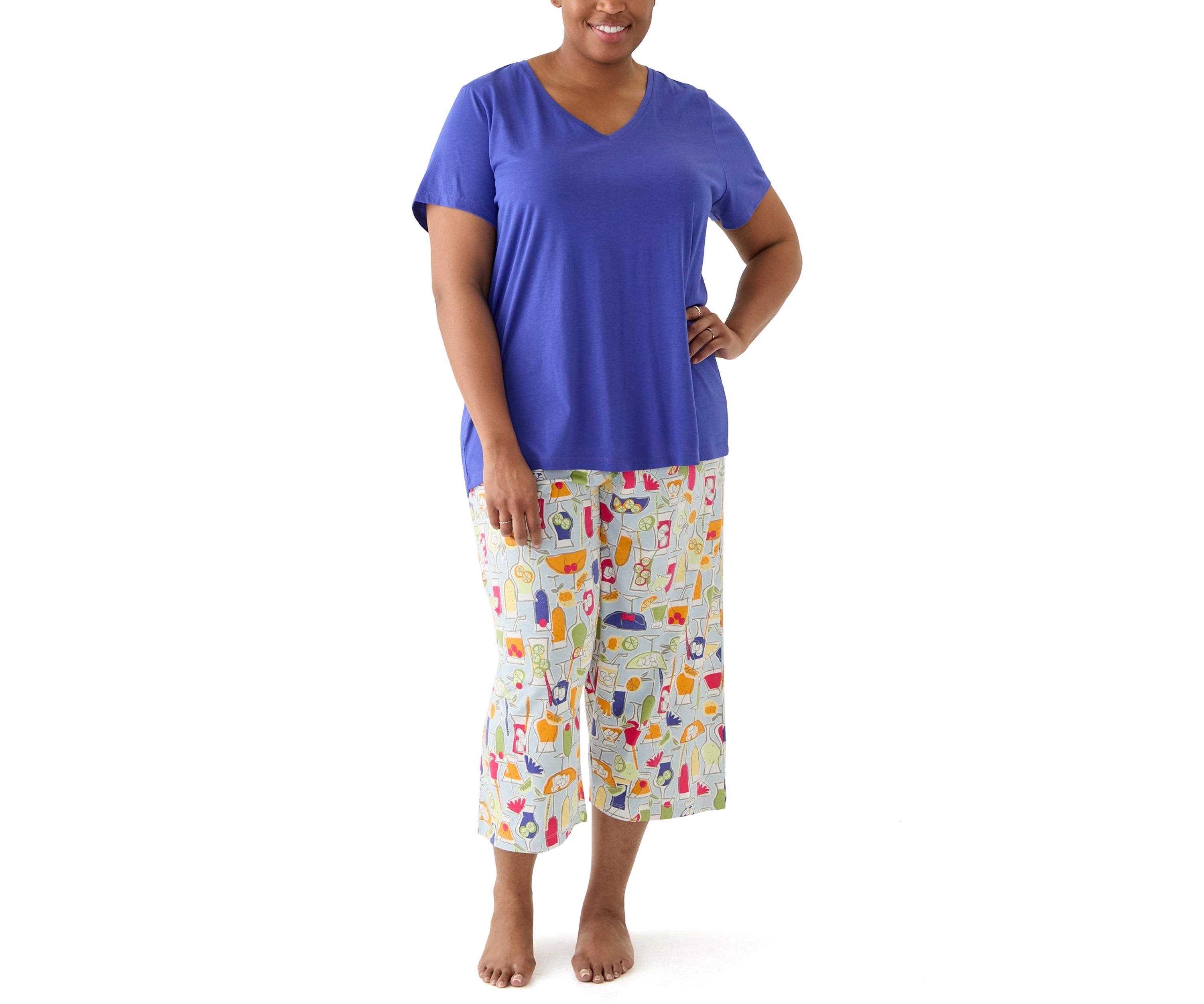 Plus Size V-Neck T-Shirt