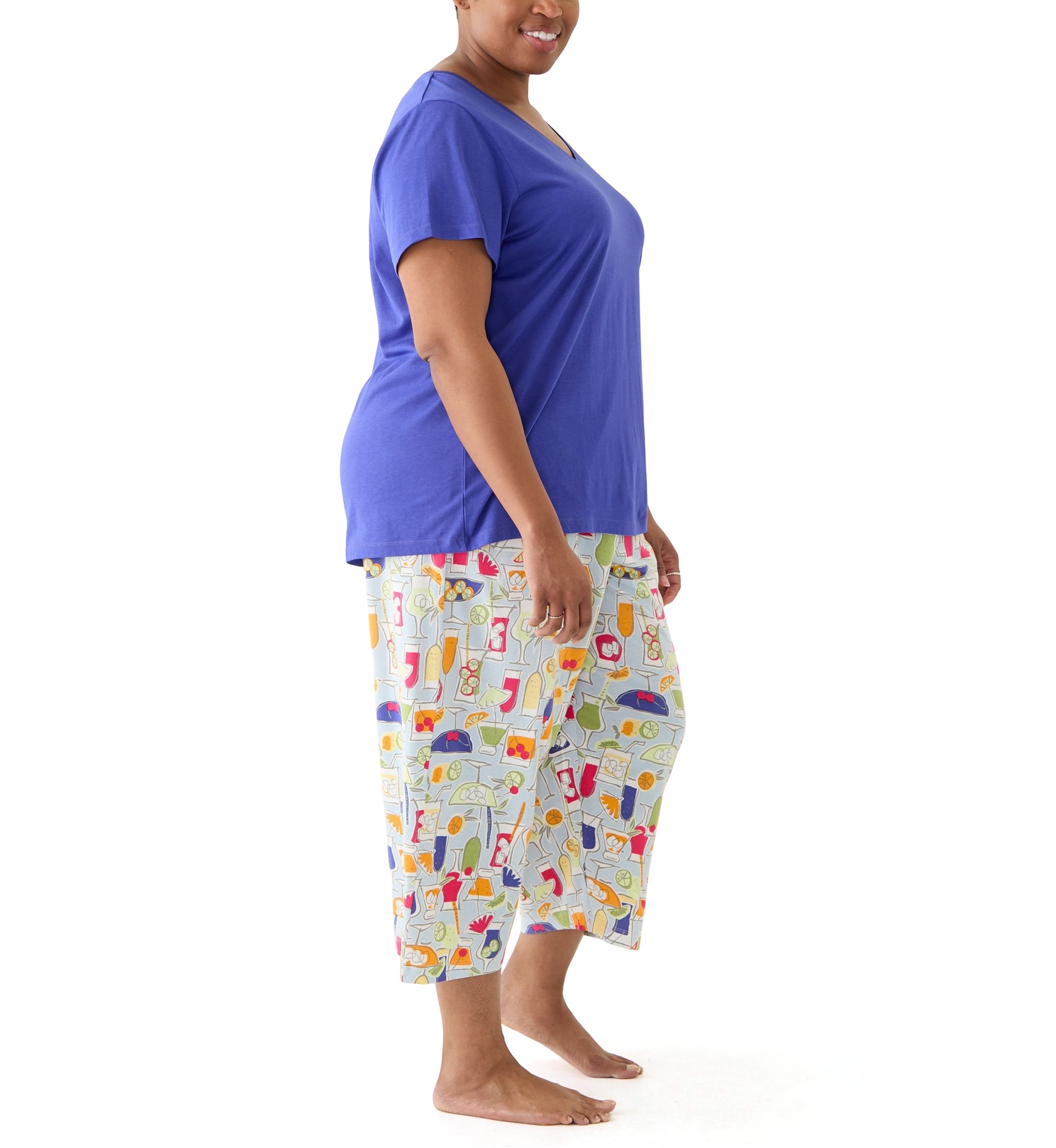 Plus Size V-Neck T-Shirt