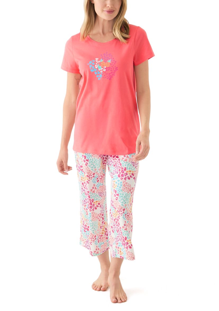 Cotton Knit Pajama Set