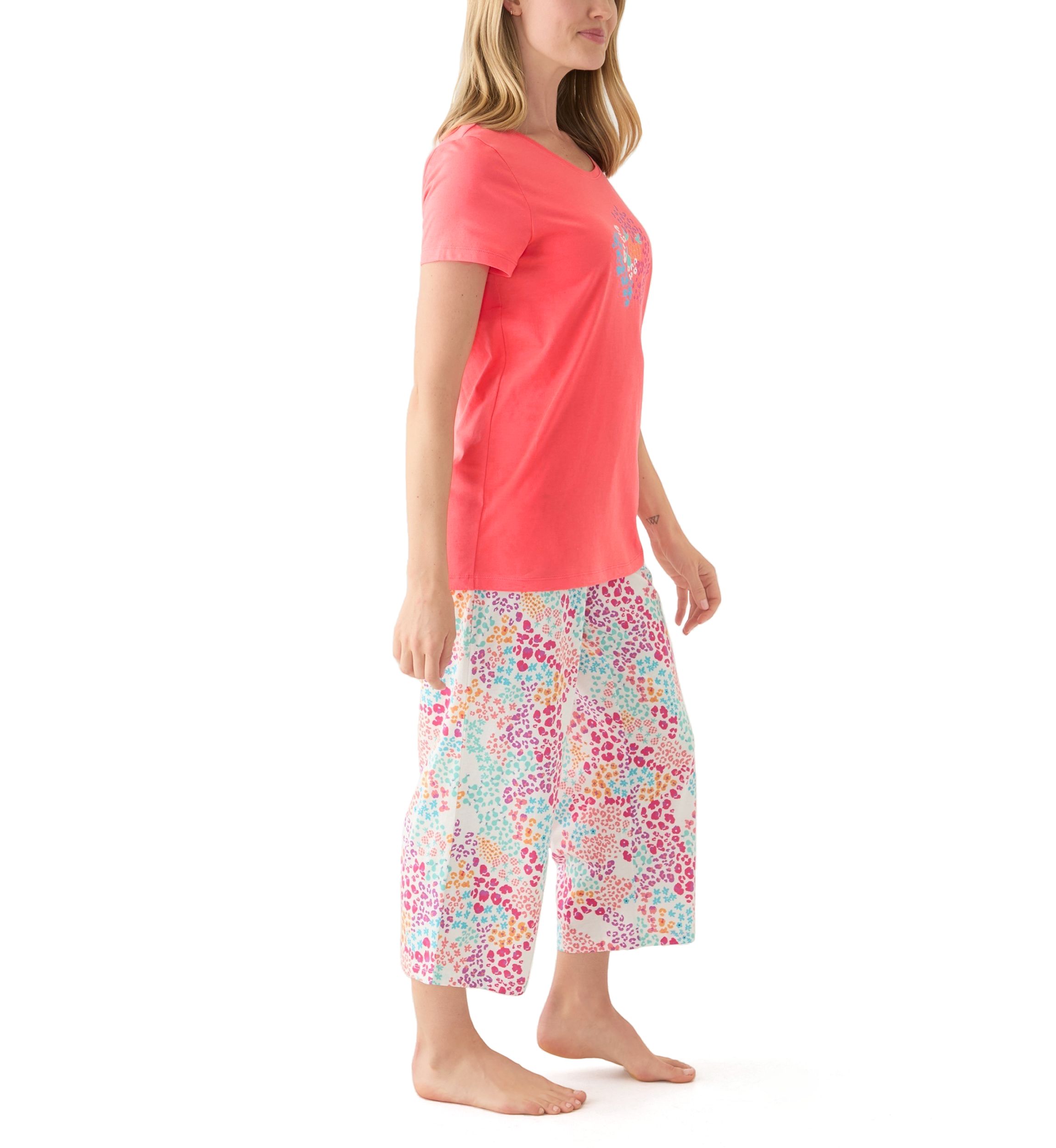 Cotton Knit Pajama Set